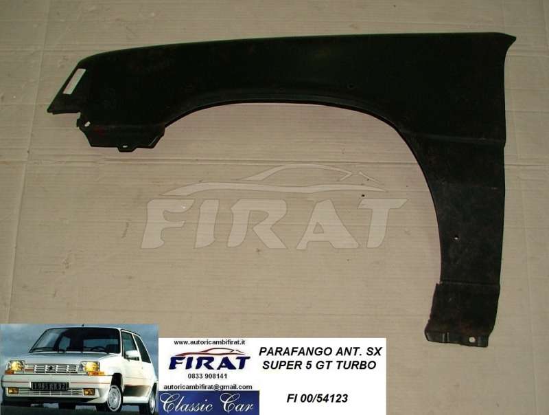 PARAFANGO RENAULT SUPER 5 GT TURBO ANT.SX